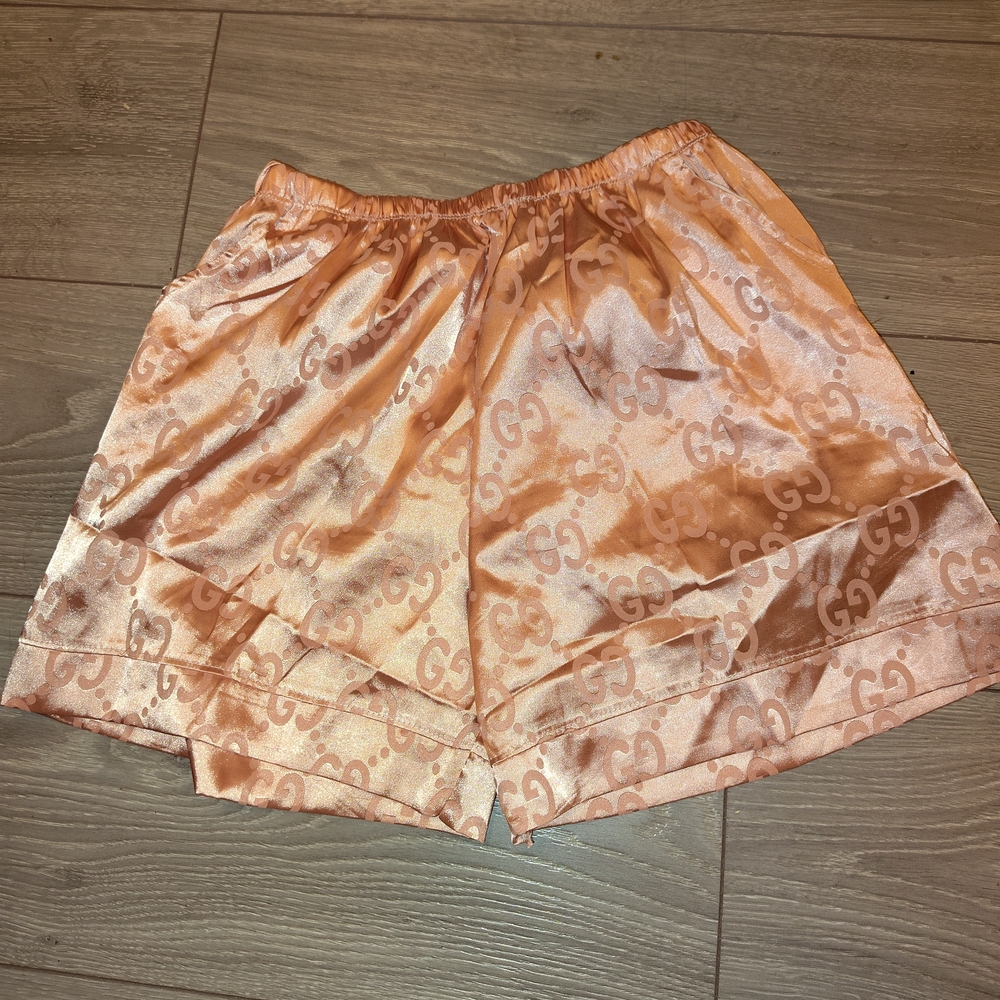 Pink Gucci Sleep Shorts
